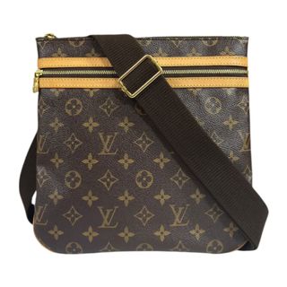 ルイヴィトン(LOUIS VUITTON)のルイヴィトン ポシェットボスフォール モノグラム ショルダーバッグ モノグラムキャンバス M40044 ブラウン レディース LOUIS VUITTON  中古(ショルダーバッグ)