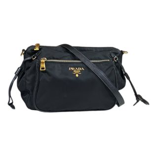 プラダ(PRADA)のプラダ ショルダーバッグ ナイロン BT0689 ブラック レディース PRADA  中古(ショルダーバッグ)