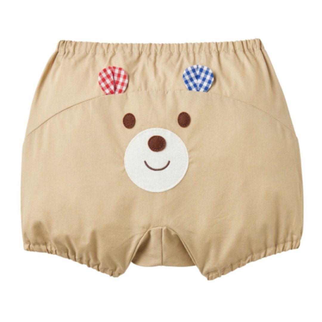 HOT BISCUITS(ホットビスケッツ)のミキハウス　半袖とパンツ　上下セット80 キッズ/ベビー/マタニティのベビー服(~85cm)(Ｔシャツ)の商品写真