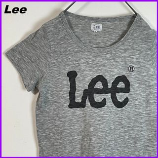 【Lee】 リー ビッグ ロゴ プリント Tシャツ レディース
