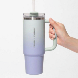 スターバックス(Starbucks)のスターバックス STANLEY ミントグリーン グラデ タンブラー 887ml(タンブラー)