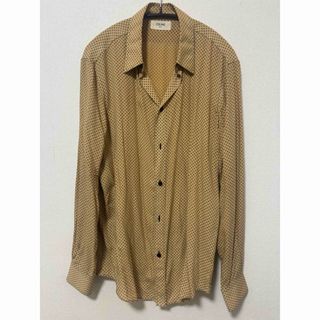 PRADA テクニカルコットン 長袖シャツ PRADA - プラダ PRADA シャツ ロングスリーブ 長袖 三角ロゴ