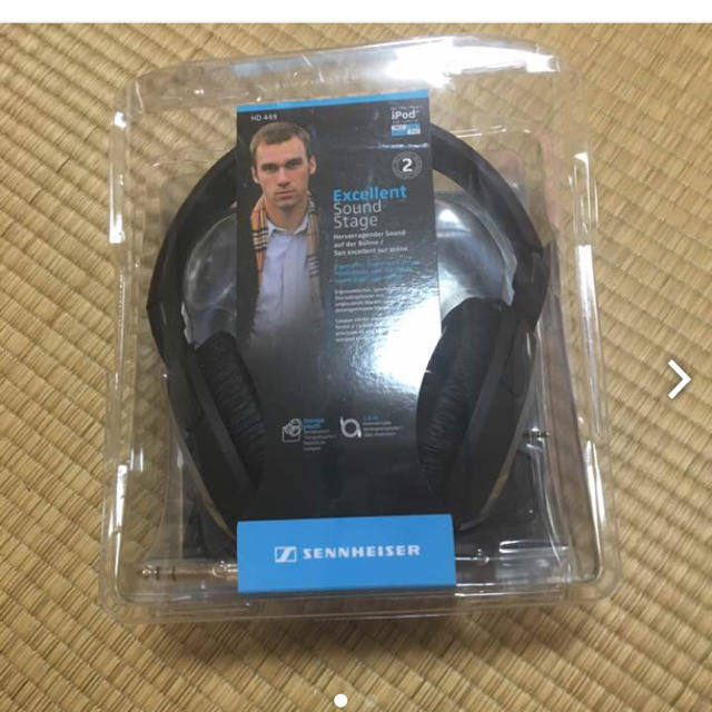 SENNHEISER(ゼンハイザー)のゼンハイザー ヘッドホン スマホ/家電/カメラのオーディオ機器(ヘッドフォン/イヤフォン)の商品写真