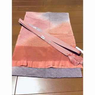 帯揚げ/帯締め(紗綾形)未使用