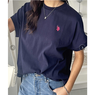 【U.S. POLO ASSN】綿100% オーバーサイズＴシャツ