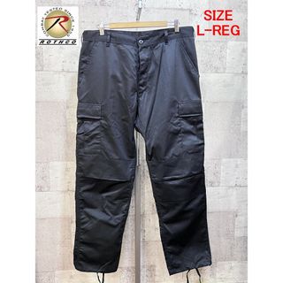 極美品 ROTHCO BDUパンツ ブラック L-REG ロスコ カーゴパンツ ミリタリー