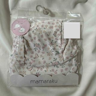 ママラク mamaraku スイムキャップ 水泳帽子 小花柄 スイム帽子 女の子