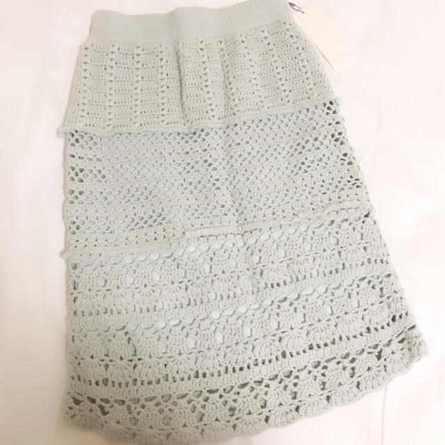 SNIDEL セーターのスカートを編む