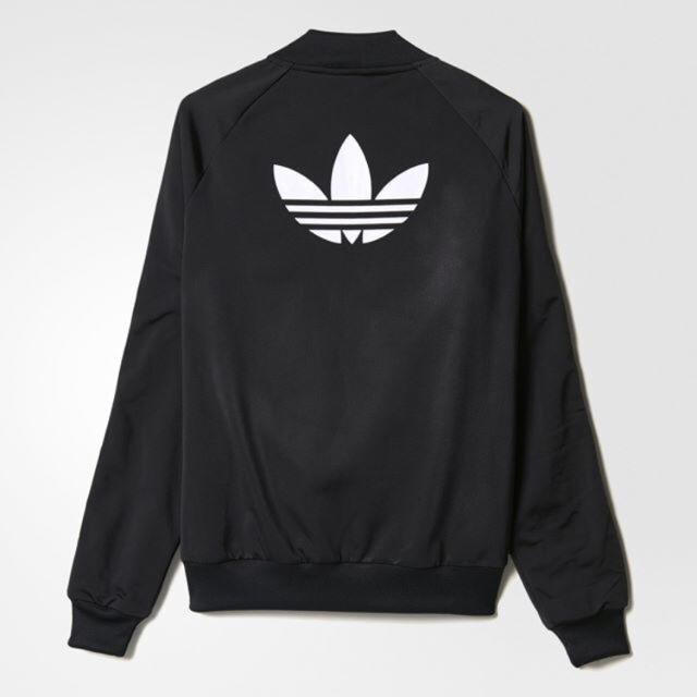 国内外の人気！ ジャージレッド adidas originals トラックトップ