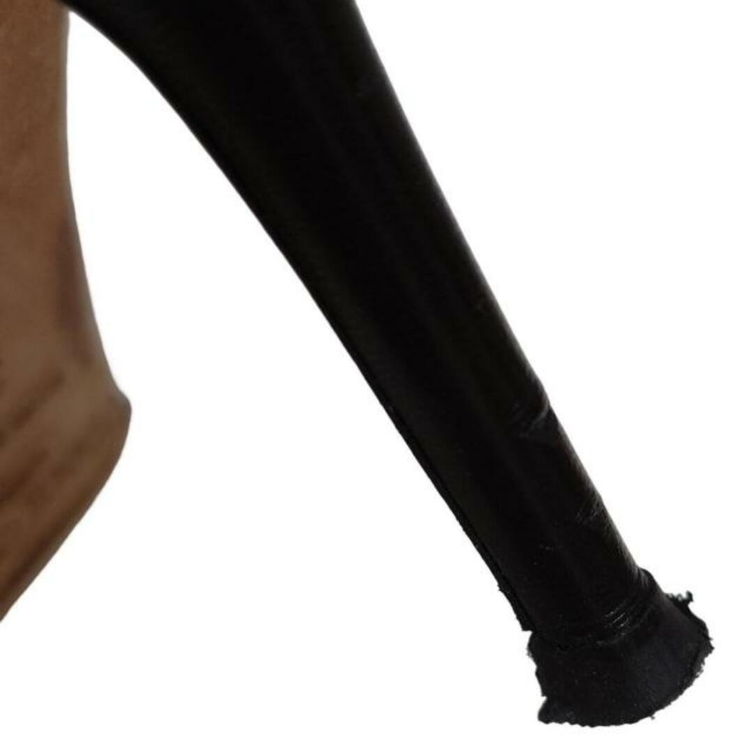 JIMMY CHOO(ジミーチュウ)のJIMMY CHOO(ジミーチュウ) パンプス 36 レディース - 黒 アウトソール張替済 レザー レディースの靴/シューズ(ハイヒール/パンプス)の商品写真