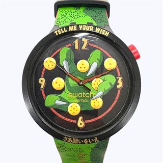 スウォッチ(swatch)の中古 SWATCH スウォッチ SB01Z102 ドラゴンボールZ SHENRON神龍モデル(腕時計(アナログ))