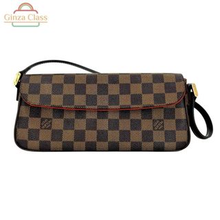 LOUIS VUITTON ルイヴィトン レコレータ ショルダーバッグ ダミエ エベヌ N51299 FL0092 PVC レザー レディース ハンドバッグ ショルダーバッグ ワンショルダーバッグ 中古 美品 ブラウン系