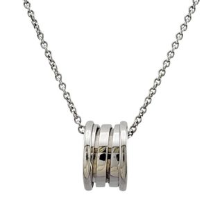 ブルガリ B-zero1. ネックレス 18金 K18ホワイトゴールド レディース BVLGARI 中古