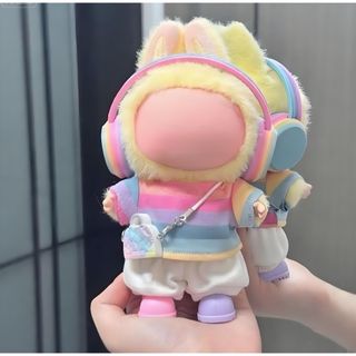 ５点 ラブブ用の服 ぬいぐるみ着 17cm着せ替え服 着脱簡単 撮影用