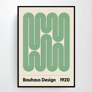 85.Bauhaus　バウハウス　北欧　シンプルインテリア　アートポスター
