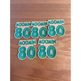 【非売品】MOOMIN 80周年ステッカー　5枚セット　ムーミン