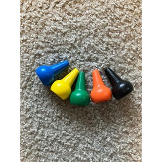ベビーコロール5色　青　黄　緑　オレンジ　黒