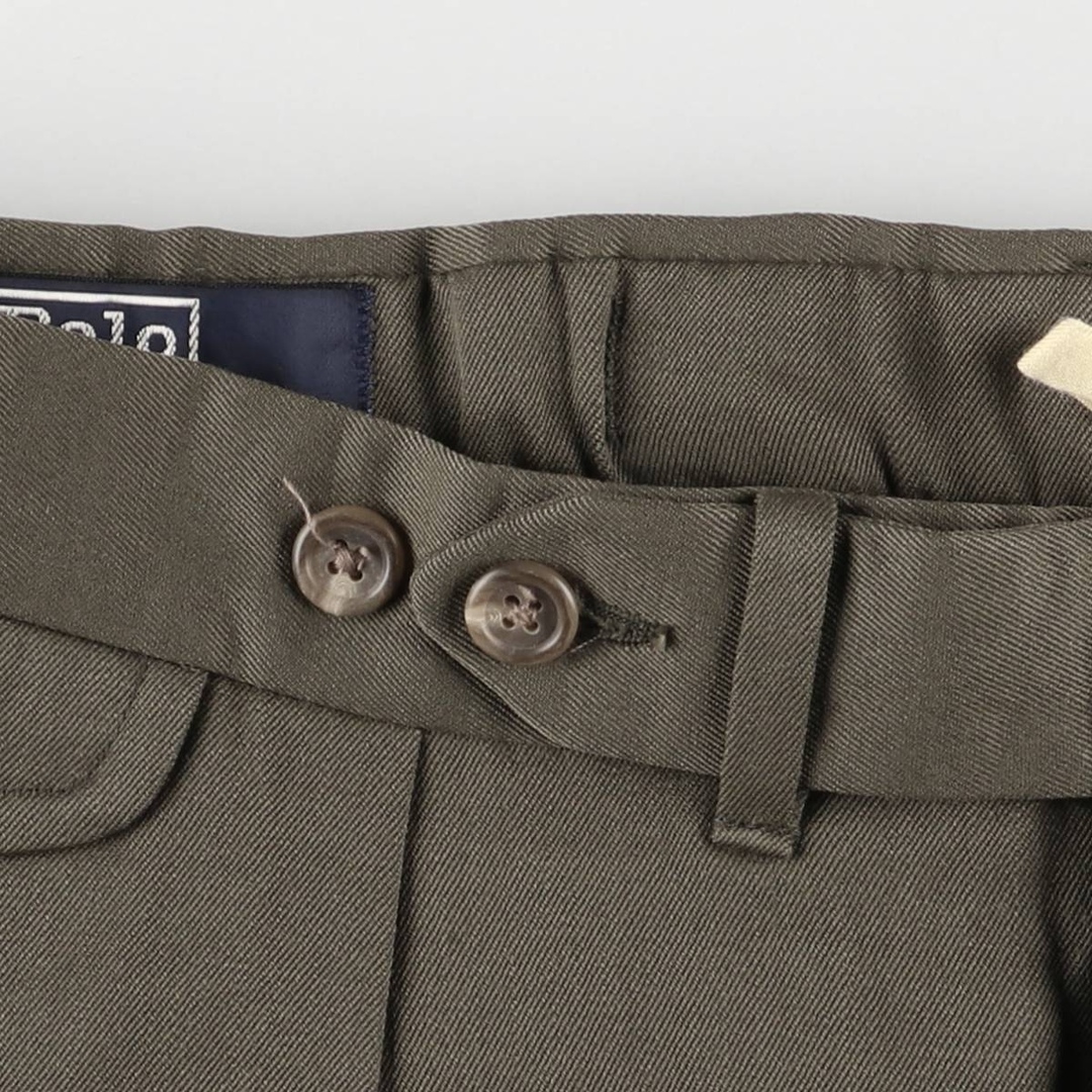 Ralph Lauren(ラルフローレン)の古着 ラルフローレン Ralph Lauren POLO by Ralph Lauren ツータック スラックスパンツ メンズw36相当 /eaa567264 メンズのパンツ(スラックス)の商品写真