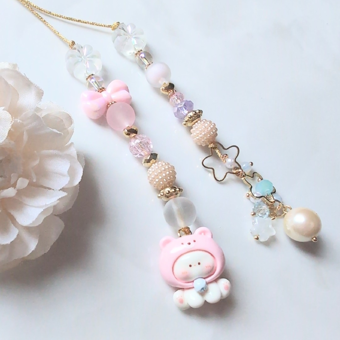 ブライス プルリング アイシードール アイチェンジ紐 ハンドメイドのぬいぐるみ/人形(人形)の商品写真