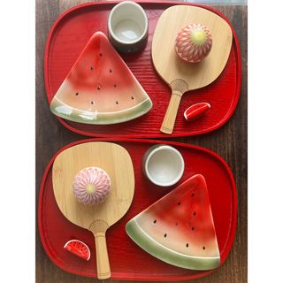 【新品】スイカの食器セット(食器)