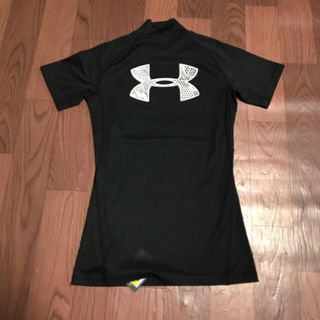 アンダーアーマー(UNDER ARMOUR)の50%オフ アンダーアーマー YMD ブラック アンダーシャツ 半袖 インナー(ウェア)