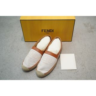フェンディ(FENDI)の23SS FENDI フェンディ エスパドリーユ スリッポン サンダル810P▲(スリッポン/モカシン)