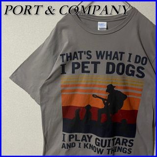 【PORT & COMPANY】ポート&カンパニー プリント Tシャツ US古着