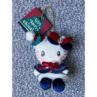 【匿名発送】USJ クリスマス限定 ハロー・キティのサンタコスキーチェーン