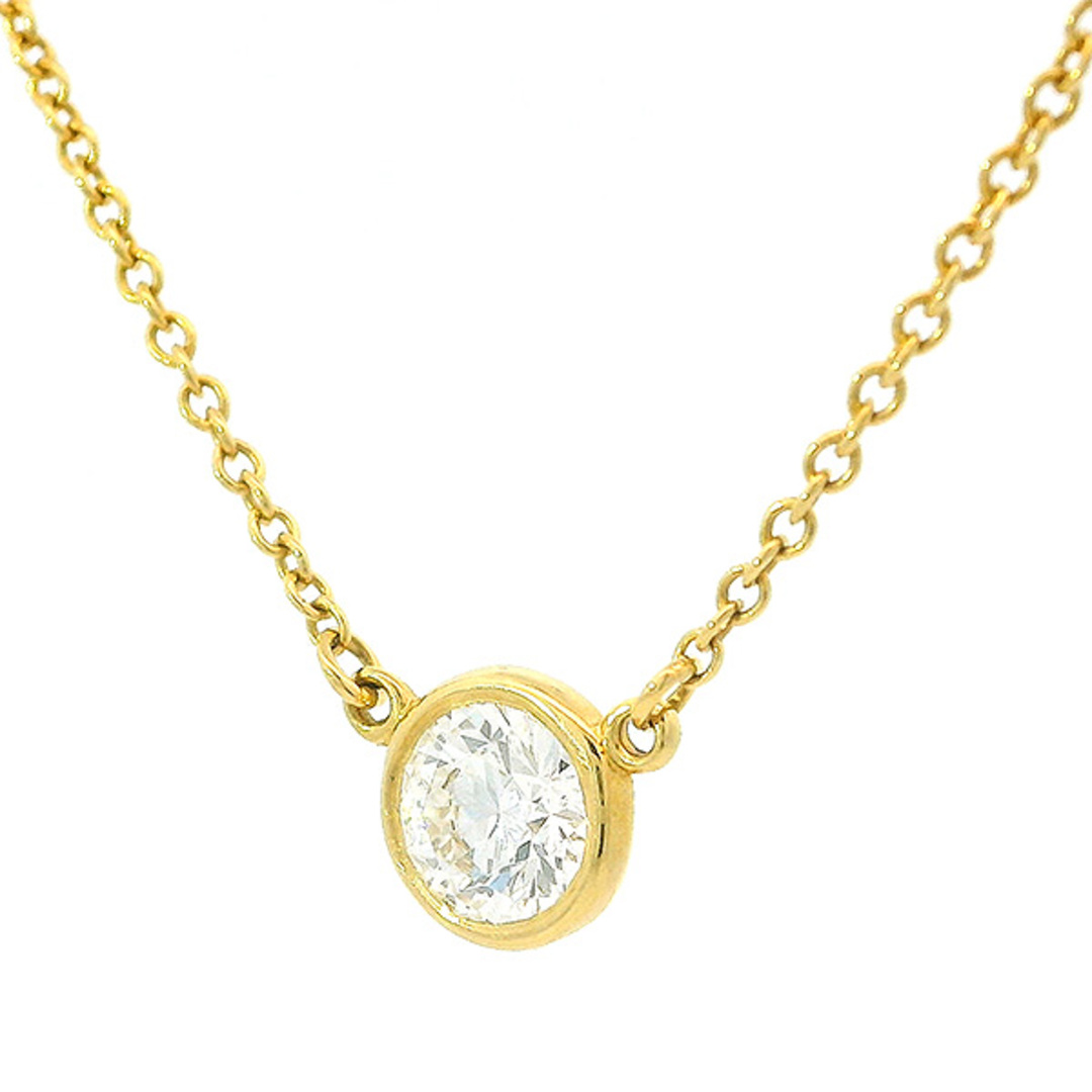 Tiffany & Co.(ティファニー)のティファニー バイザヤード ダイヤ約0.35ct ネックレス K18YG レディースのアクセサリー(ネックレス)の商品写真