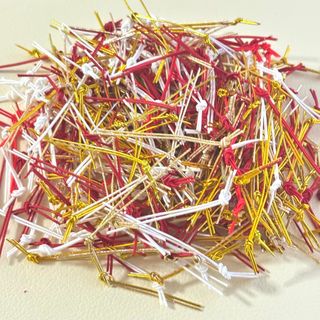 ひと結び　お祝いカラー（赤・金・白）　45グラム以上　②