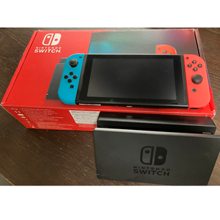 【中古】Nintendo Switch ネオンブルー・ネオンレッド