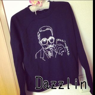 ダズリン(dazzlin)のdazzlin♡完売おじさんトレーナー(トレーナー/スウェット)