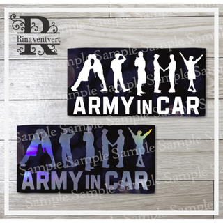 車用ステッカー★ARMY IN CAR★バンタン BTS