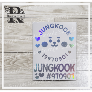 ホログラムステッカー★BTS★グク Jungkook