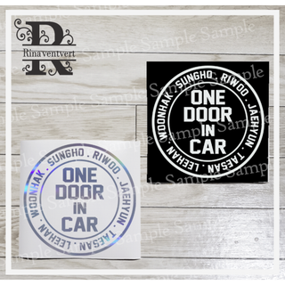 車用ステッカー★ONEDOOR IN CAR★ワンドア BOYNEXTDOOR 