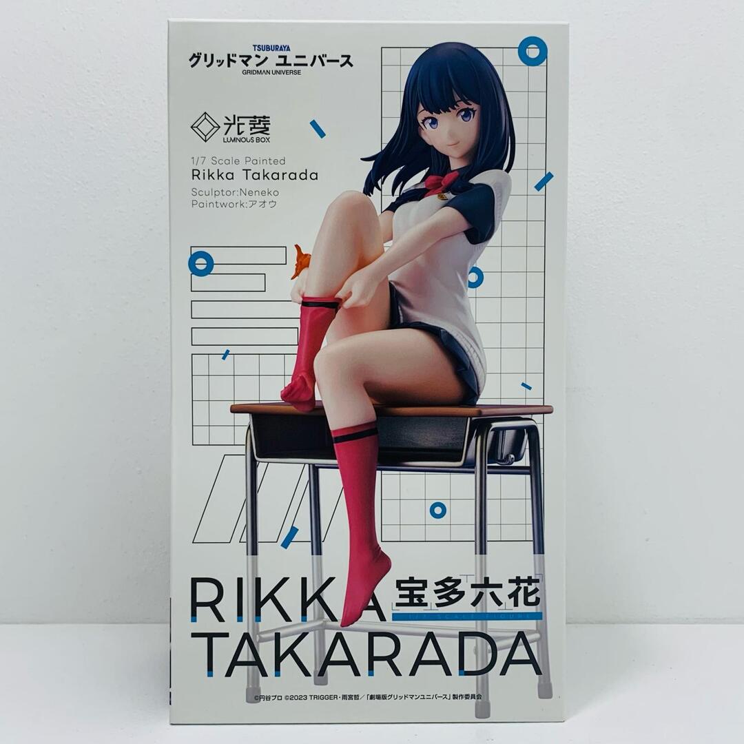 中古 宝多六花「劇場版グリッドマンユニバース」1/7プラスチック製塗装済み完成品 エンタメ/ホビーのフィギュア(その他)の商品写真