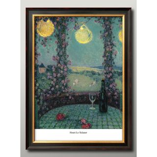 15906■A3 アート ポスター『アンリ・ル・シダネル』絵画 マット