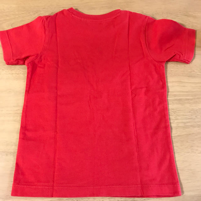 marimekko(マリメッコ)のマリメッコ赤い半袖Tシャツ100 キッズ/ベビー/マタニティのキッズ服男の子用(90cm~)(Tシャツ/カットソー)の商品写真