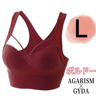 AGARISM✖️GYDAアガリズムナイトブラLサイズボルドー新品未開封 xc