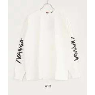 【送料込】エコハイブリッド スリーブ ロゴ ロングスリーブTシャツ ナンガ