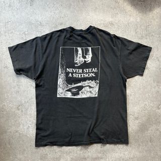 90s Hanes stetson ステットソン tシャツ USA製 ブラック 