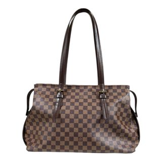 ルイヴィトン(LOUIS VUITTON)のルイヴィトン チェルシー ダミエ トートバッグ ダミエキャンバス N51119 ブラウン ユニセックス LOUIS VUITTON  中古(トートバッグ)