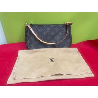 ルイヴィトン(LOUIS VUITTON)の美品 ルイヴィトン モノグラム ポシェット・アクセソワール 即日配送(ハンドバッグ)