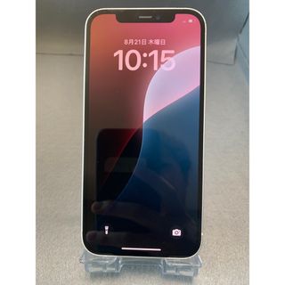 美品 国内版 SIMフリー iPhone12　128GB ホワイト色(スマートフォン本体)