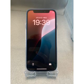 超美品 国内版 SIMフリー iPhone12　mini　64GB ブルー色