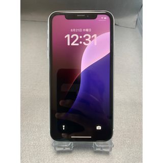 超美品 国内版 SIMフリー iPhoneXR　64GB ホワイト色(スマートフォン本体)