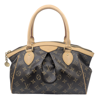 ルイヴィトン(LOUIS VUITTON)のLOUIS VUITTON ルイヴィトン モノグラム ティボリ PM ブラウン M40143 モノグラムキャンバス レディース ハンドバッグ ヴィトンバッグ バック 【ブランドギャラリー東心斎橋店】(トートバッグ)