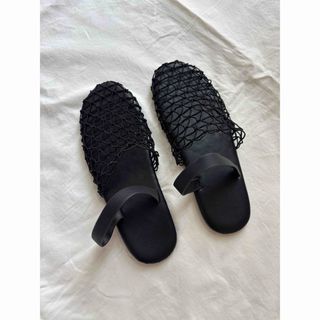 Mesh Flat Sandals