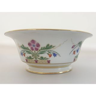 インペリアルポーセレン ロモノーソフ Imperial Porcelain ロシア フラワーズ（手描き＋金彩） サラダボール 直径22.5cm・高さ9cm
