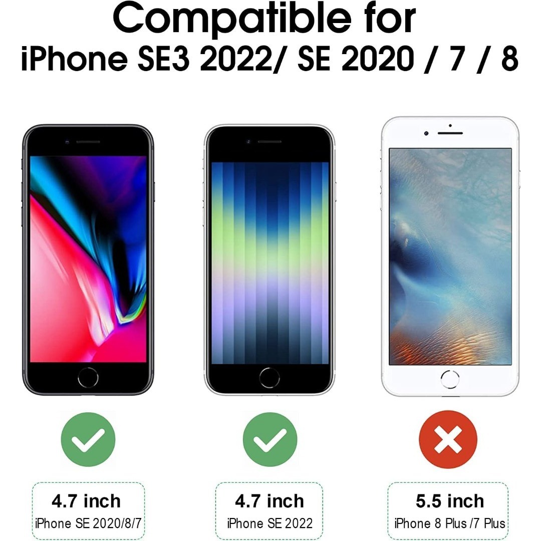 【特価商品】iPhone SE 第3/2世代 兼用 ケース クリア 2022新型 スマホ/家電/カメラのスマホアクセサリー(その他)の商品写真